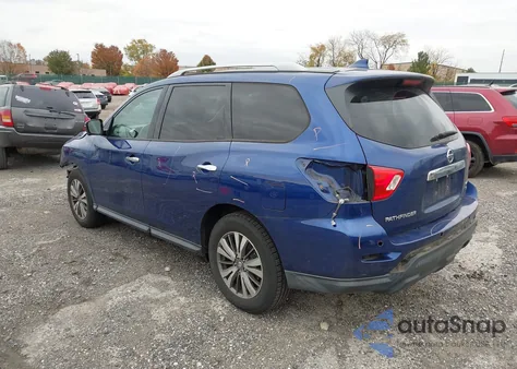 2019 Nissan Pathfinder Sl z USA, uszkodzony, nr VIN 5N1DR2MM3KC612822
